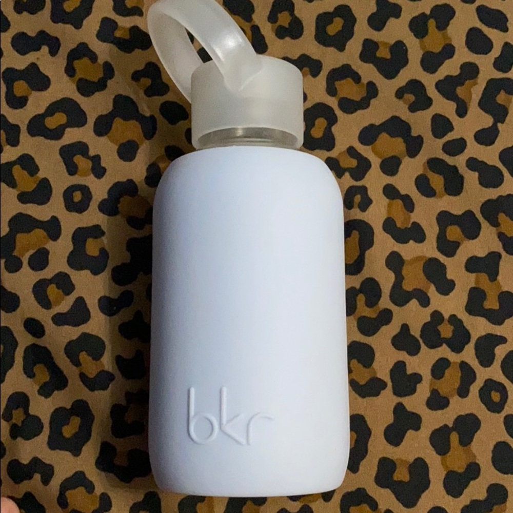 My BKR water bottle (glass)- little to no use.